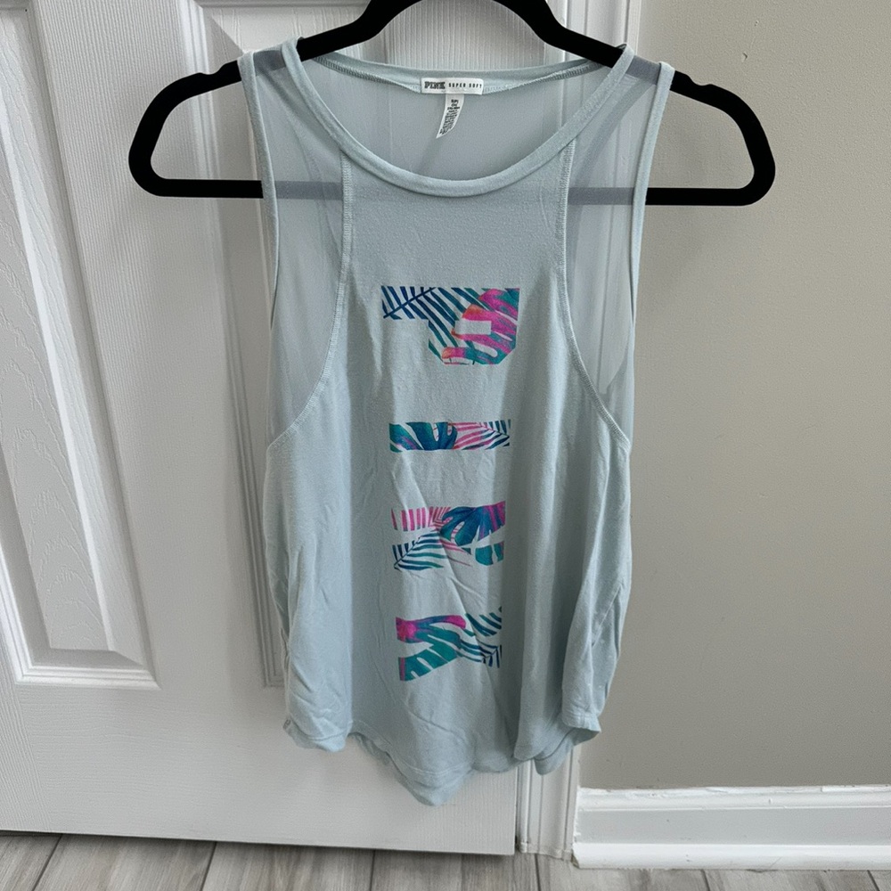Pink tank top